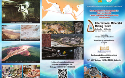 International Mineral & Mining Forum – 20th & 21st of October 2023, Colombo, Sri Lanka