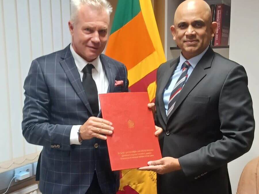 Tenure of Sri Lanka Honorary Consul in the Czech Republic extended
