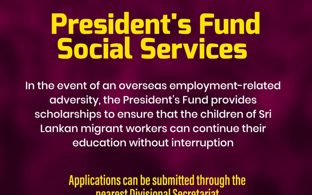 President’s Fund Social Services