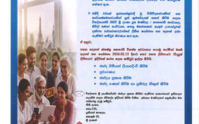 Establishing a formal mechanism to enable Sri Lankan citizens living abroad to exercise their voting rights